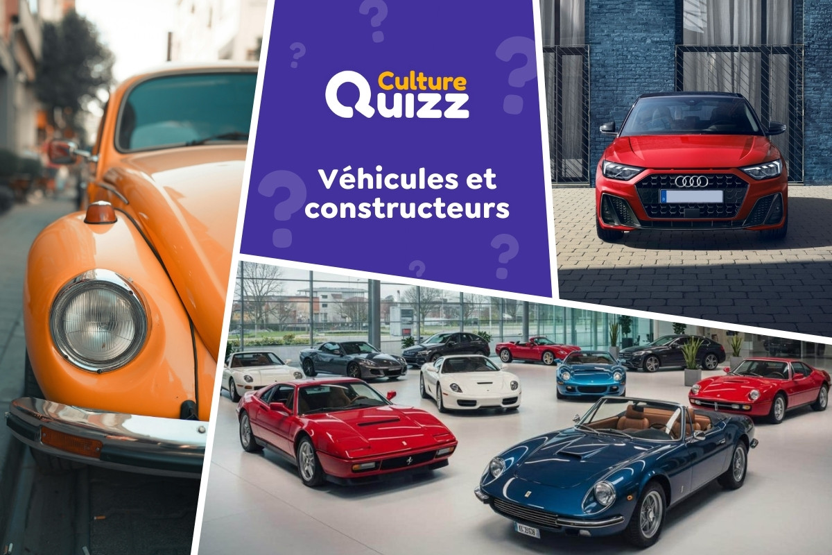 Quiz Identifiez les Modèles selon le Constructeur automobile - Quiz : identifiez les modèles de voitures et les marques associées