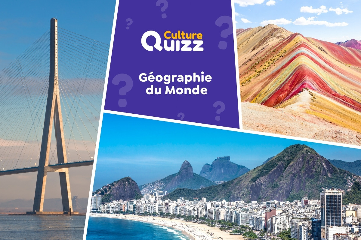 Quiz Géographie du Monde #9 - Quiz spécial Géographie du monde : pays, villes, drapeaux, fleuves, montagnes