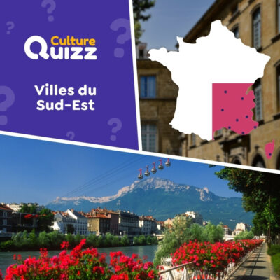 Quiz de g&eacute;ographie sur les villes fran&ccedil;aises du Sud-Est