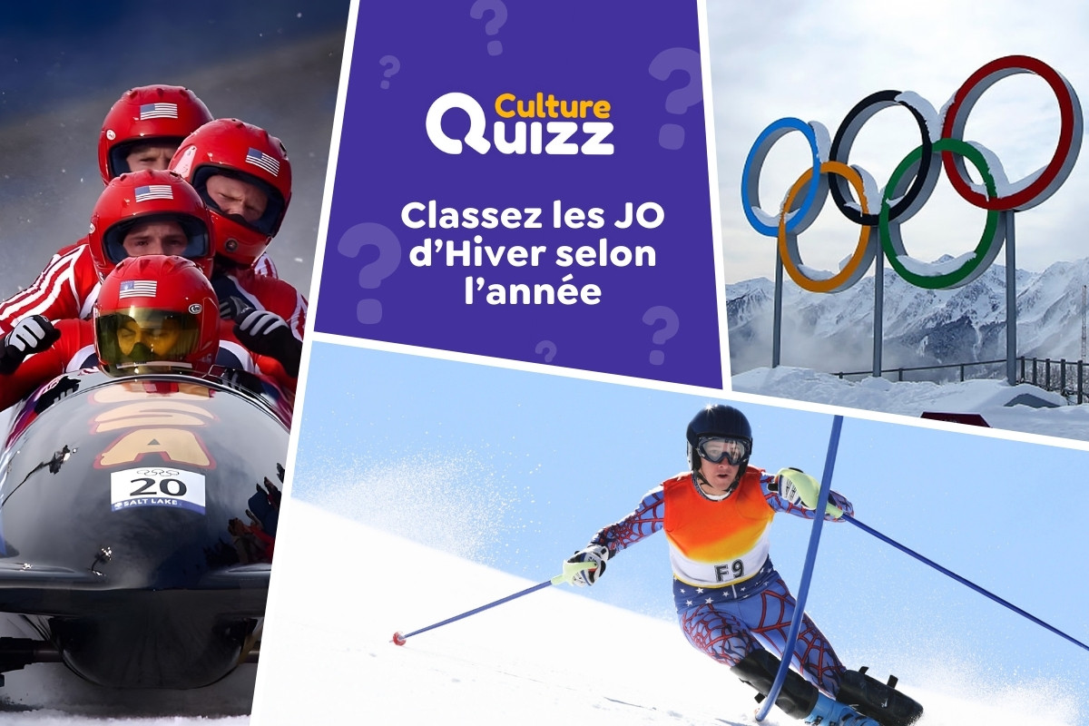 Quiz : Classez les Jeux olympiques d'hiver selon l'année - Classez les éditions des Jeux olympiques d'hiver selon l'année