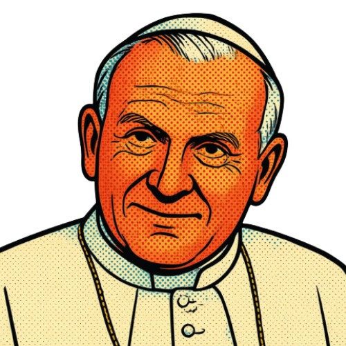 En quelle année le pape Jean-Paul II est-il décédé ? 