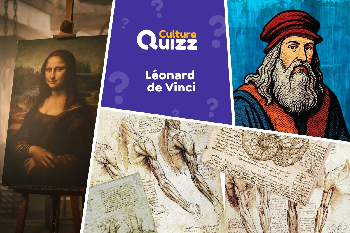 Quiz Léonard de Vinci - Quiz spécial sur le peintre, sculpteur, architecte et inventeur italien Léonard de Vinci.