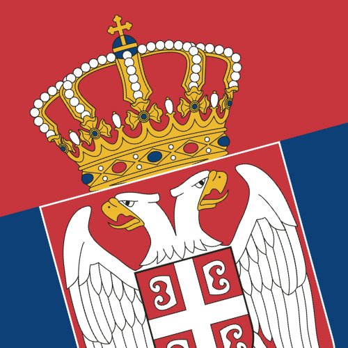 Quel drapeau est représenté en gros plan sur cette image ? 