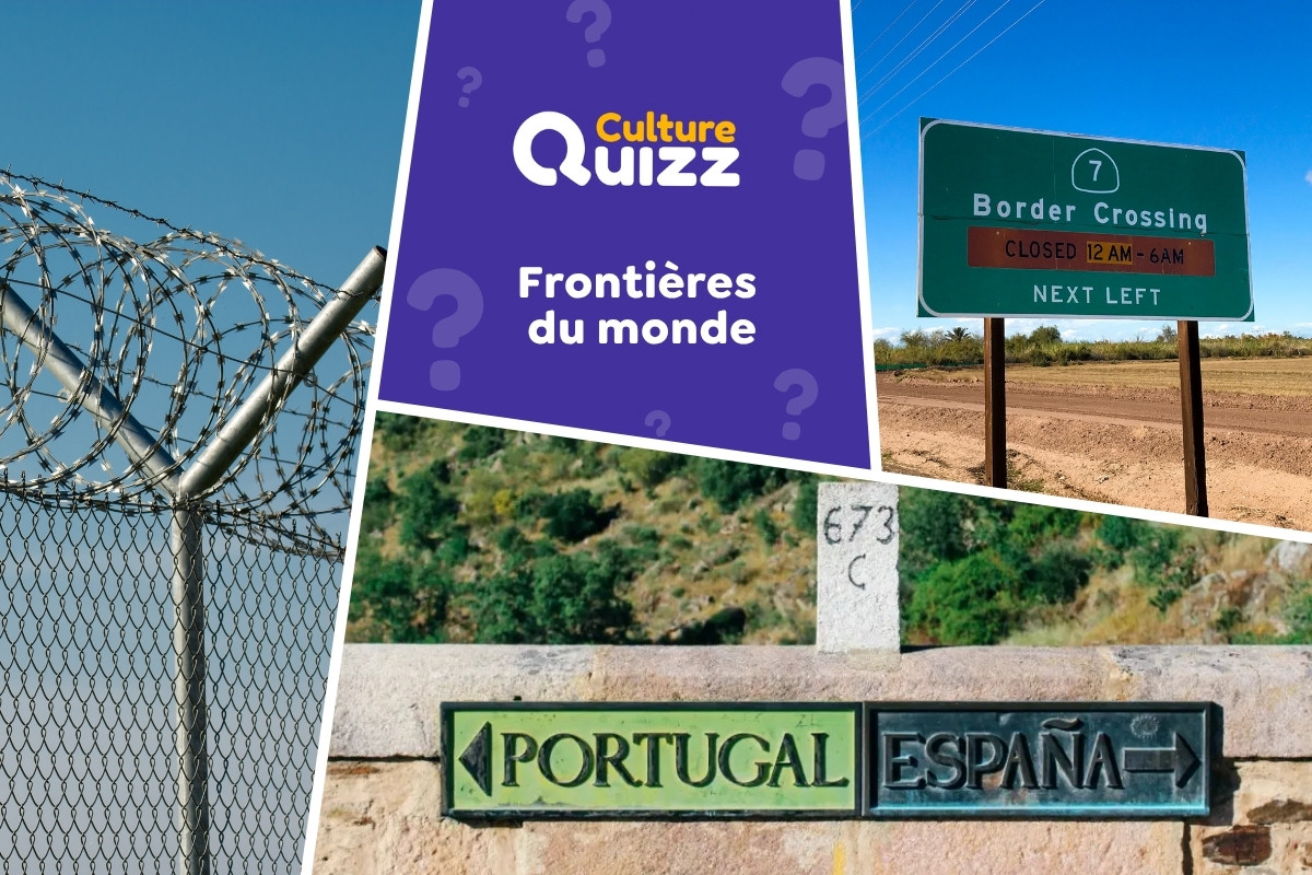 Quiz Frontières des Pays du monde - Quiz de géographie sur les frontières des pays