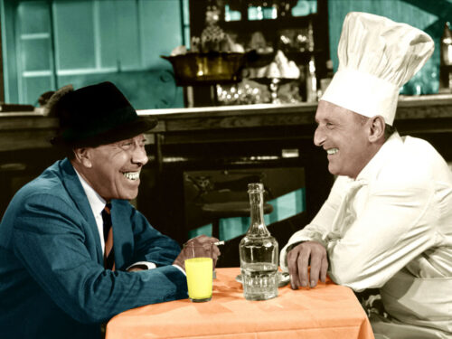 Comment est la cuisine selon le titre d’un film avec Bourvil et Fernandel de 1963 ? 