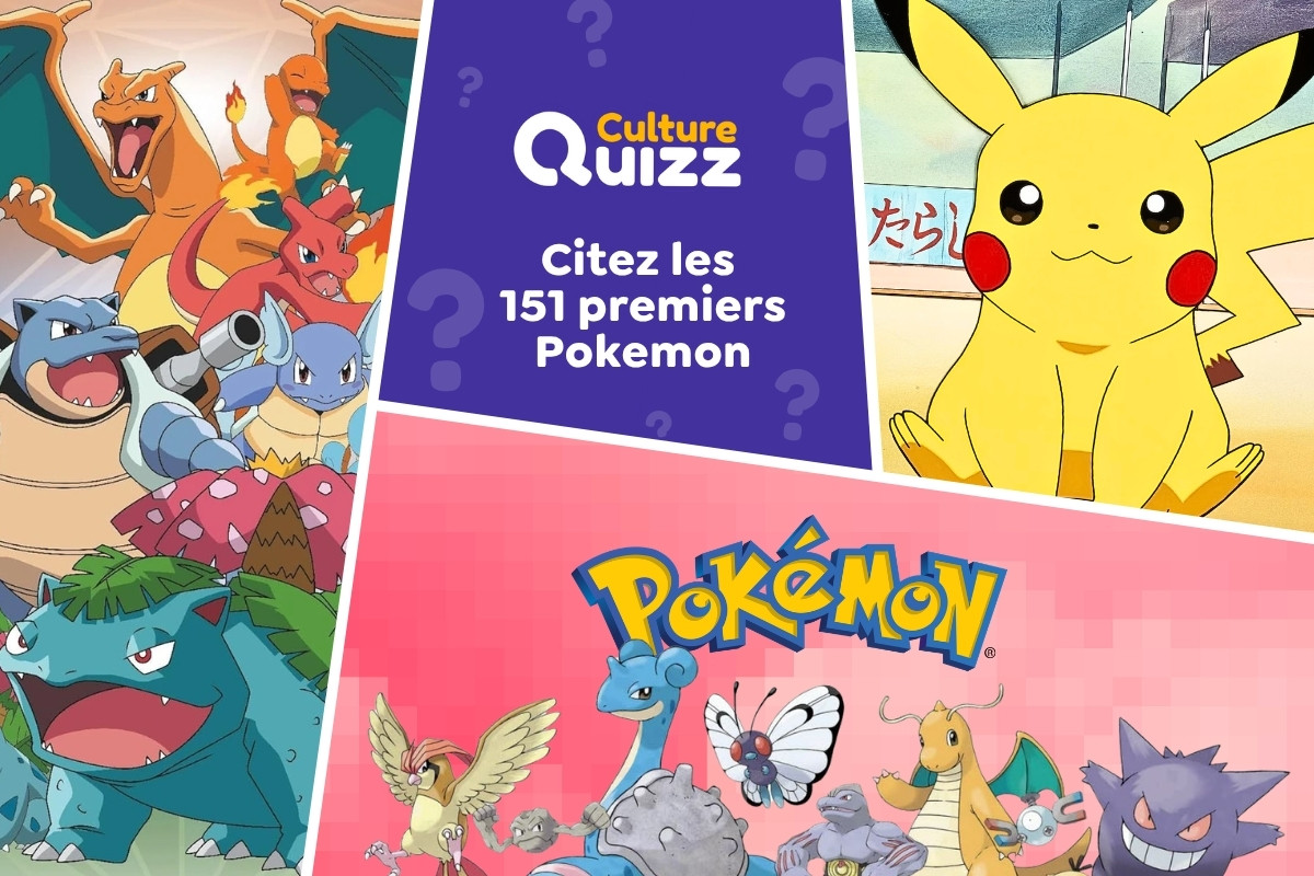Quiz : Pouvez-vous nommer les 151 Pokémon de la première génération ? - Citez les noms des 151 Pokémon de la première génération