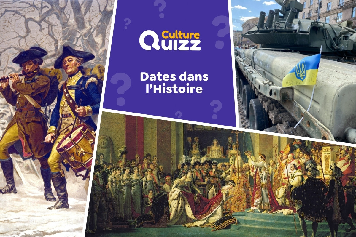 Quiz : Les Dates de l'Histoire - Quiz sur les dates importantes de l'histoire