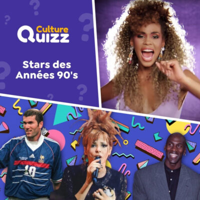 Quiz Stars des Ann&eacute;es 90 : musique, cin&eacute;, t&eacute;l&eacute;, mode