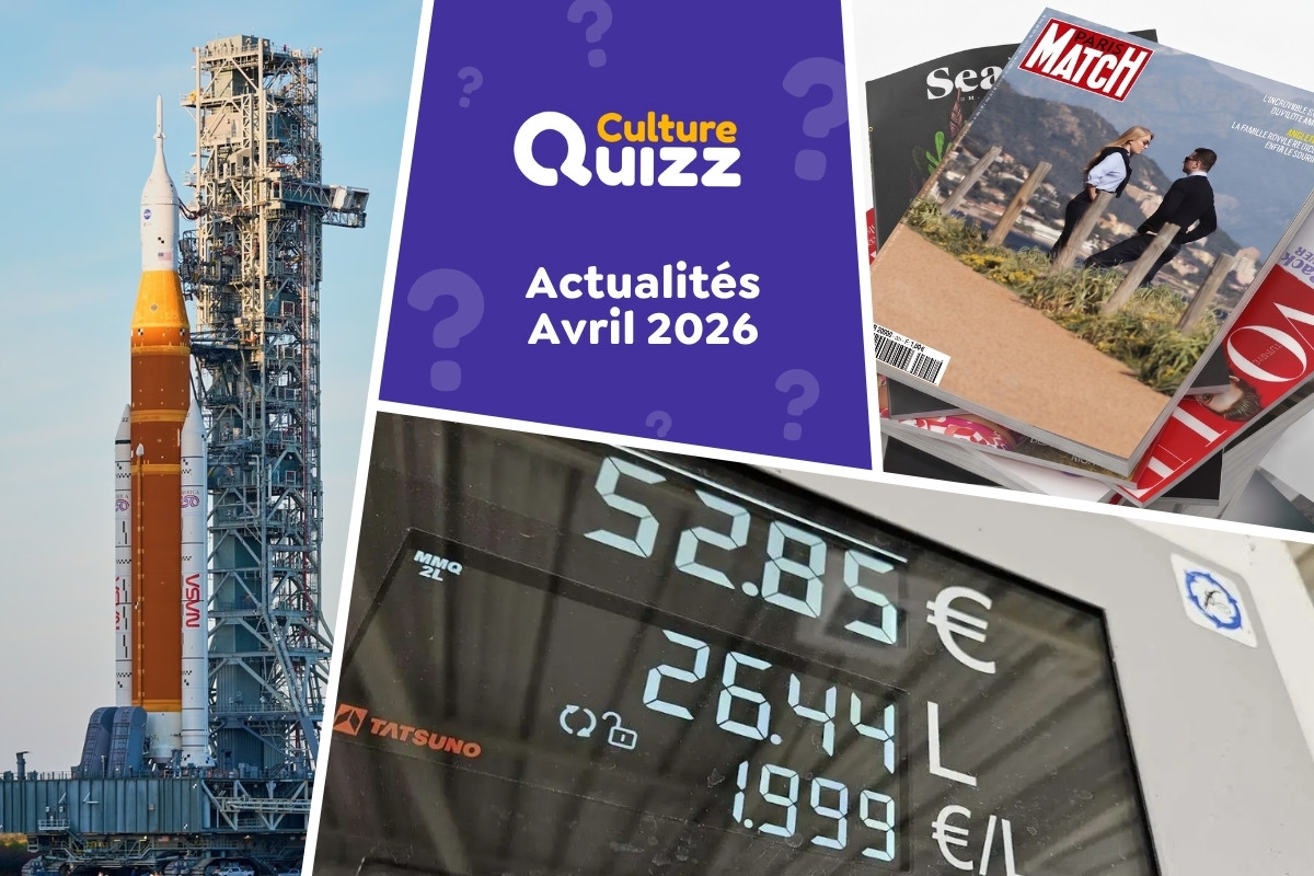 Quiz : Avez-vous bien suivi l'actualité d'Avril 2026 ? - Quiz sur l'actu du mois d'avril 2026