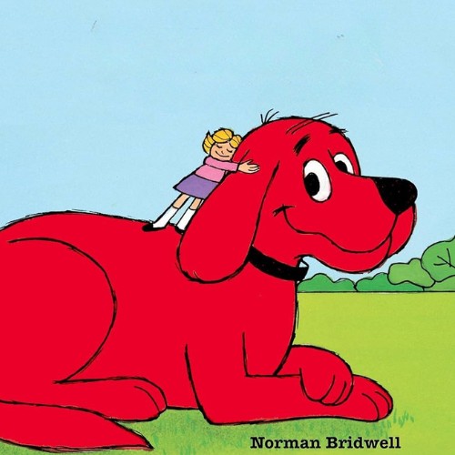 Quel est le nom de ce grand chien rouge, personnage de livres pour la jeunesse, de séries animées et de films ? 