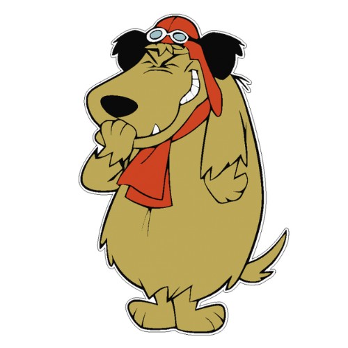 Quel est le nom de ce chien de séries animées qui possède un rire significatif ? 
