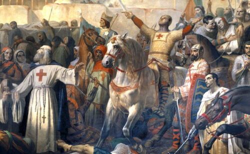 Quelle période de l’Histoire est associée à la première croisade ? 