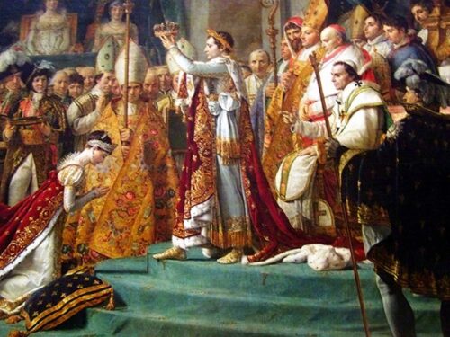 En quelle année a eu lieu le célèbre sacre de Napoléon à la cathédrale Notre-Dame de Paris ? 