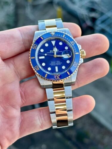 Quel est le nom de cette montre emblématique de la marque d’horlogerie de luxe Rolex ? 