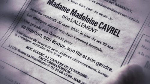 Quel mot commençant par un N désigne un texte annonçant la disparition d'une personne ? 