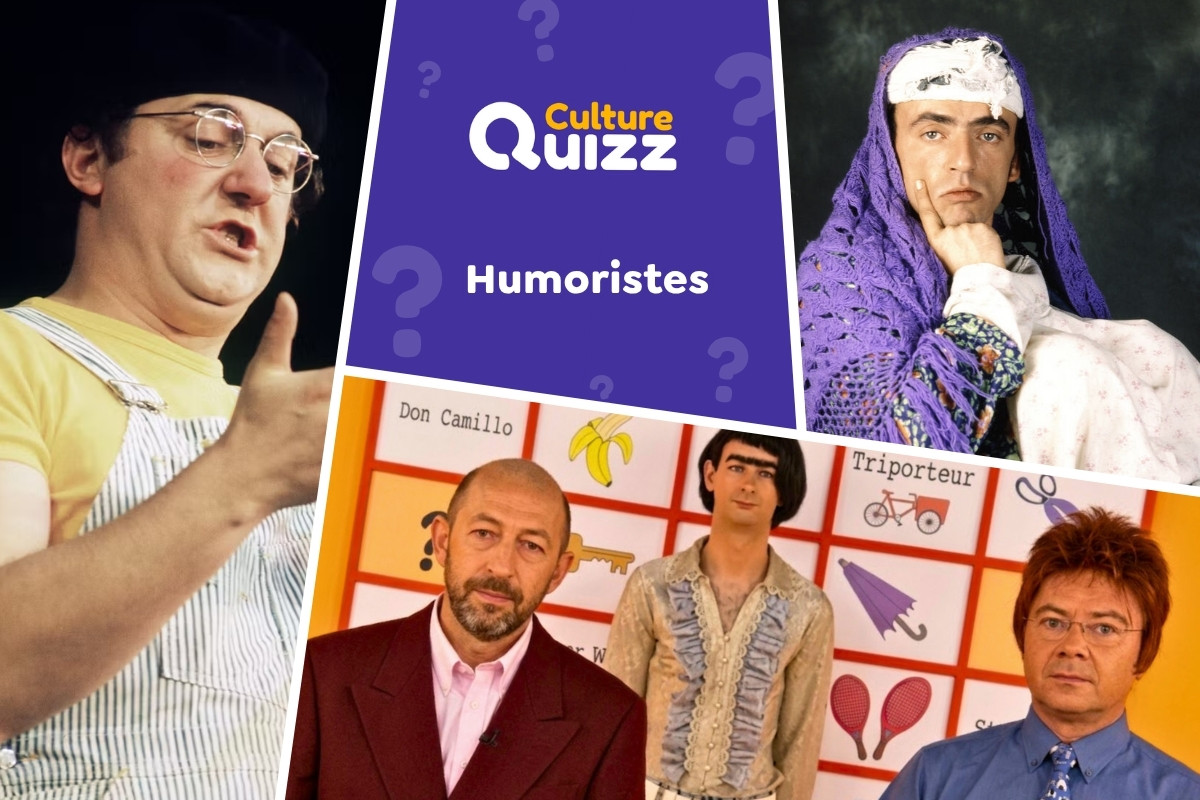 Quiz spécial Humoristes #2 - 