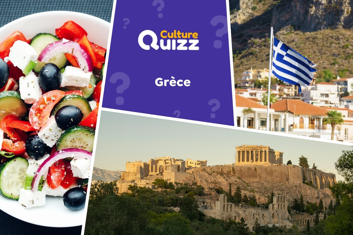 Quiz spécial Grèce - Testez vos connaissances de la Grèce - quiz de connaissances