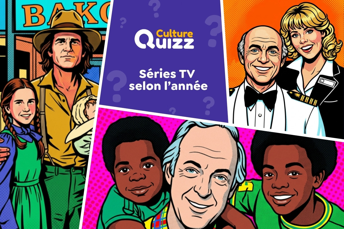 Quiz : Classez les Séries TV des années 60 à 80 selon l'année de création - 