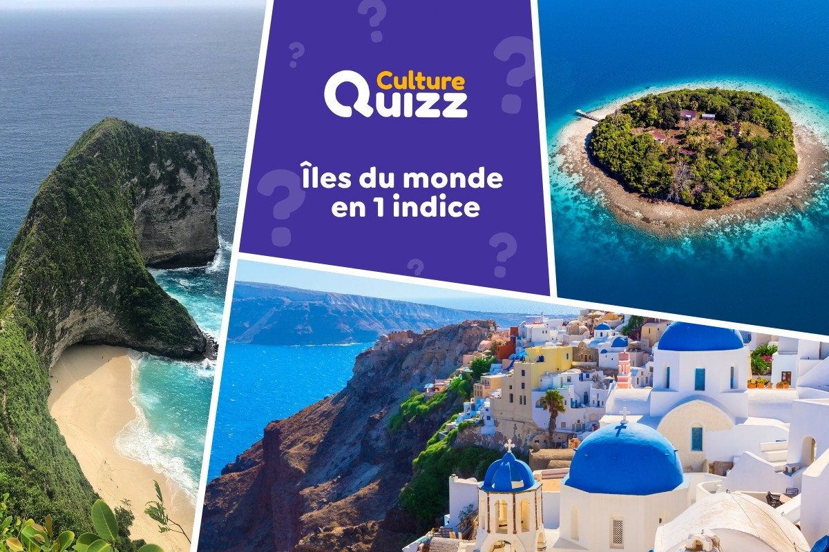 Quiz : Identifiez les îles du monde avec 1 indice - Quiz sur les îles du monde à identifier