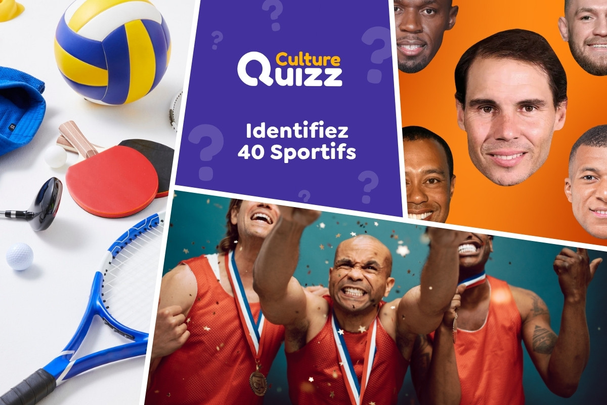 Quiz : Identifiez 40 sportifs célèbres - 