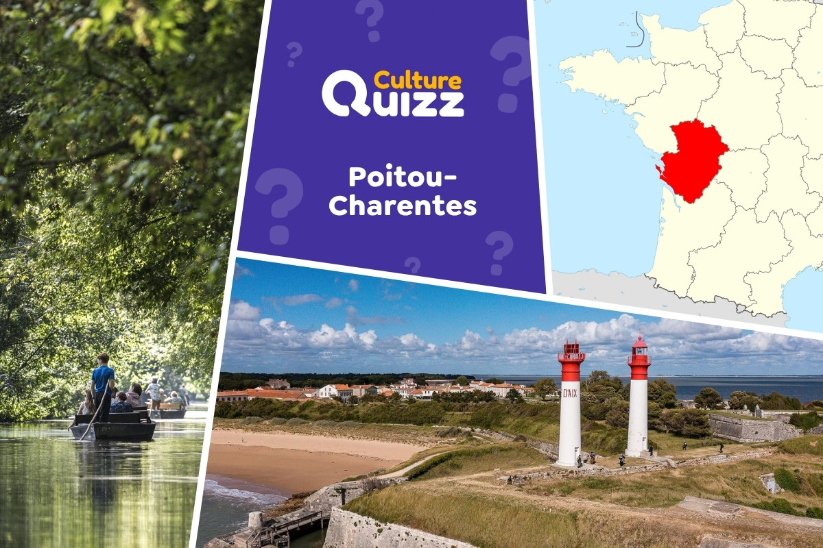 Quiz spécial région Poitou-Charentes - Quiz Poitou-Charentes - Région française