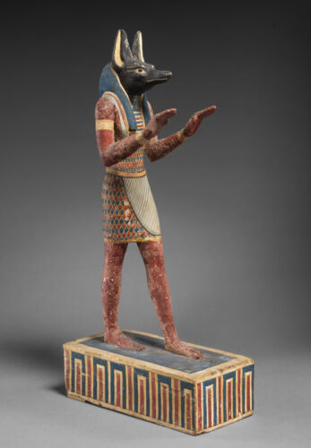 Quel dieu égyptien est représenté sur cette statuette ? 