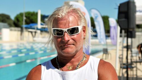 Qui Philippe Lucas a-t-il entraîné en compétition de natation de haut niveau ? 