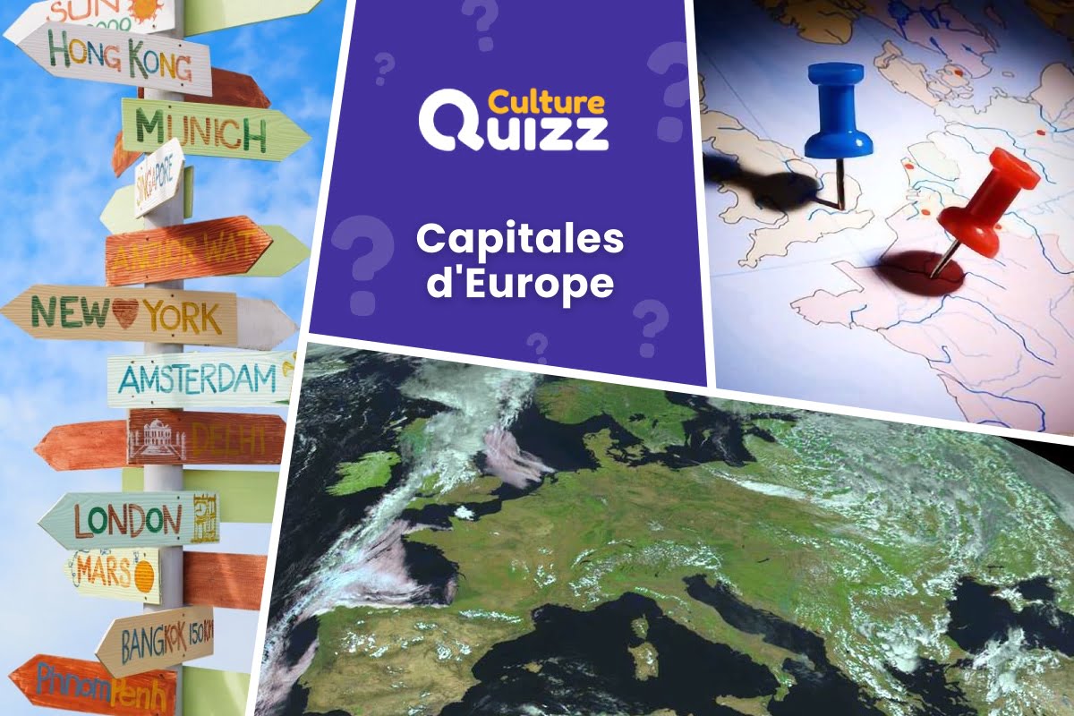 Quiz Capitales d'Europe #1 - Quiz Capitales d'Europe : test de géographie