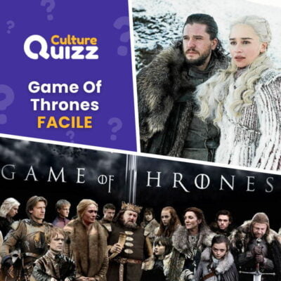 Quiz série TV Game Of Thrones
