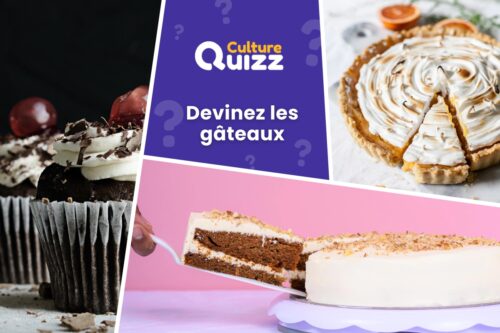 Les noms des desserts, tartes et pâtisseries - Quiz cuisine
