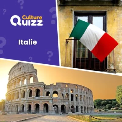 Quiz sur l'Italie - dédié à la culture italienne, la nourriture, la géographie de l'italie