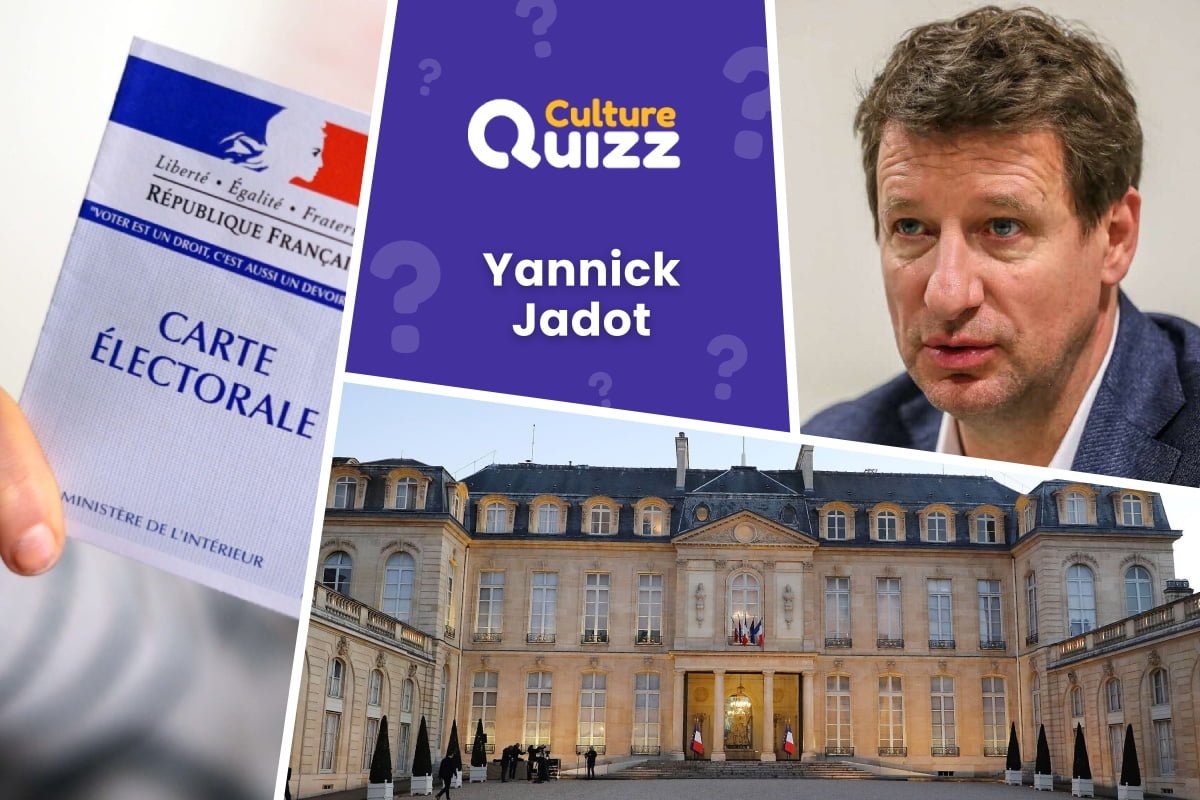 Quiz Yannick Jadot - Campagne présidentielle : quiz Yannick Jadot 2022