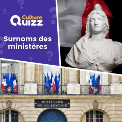 Identifiez les noms des grands ministères français - Quiz Politique