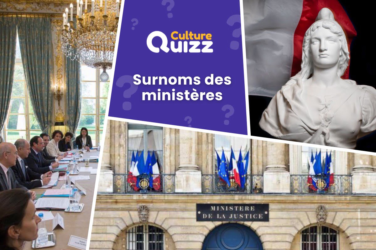 Quiz spécial Surnoms des Ministères français - Identifiez les noms des grands ministères français - Quiz Politique