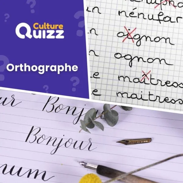 Quiz sur l'orthographe en français