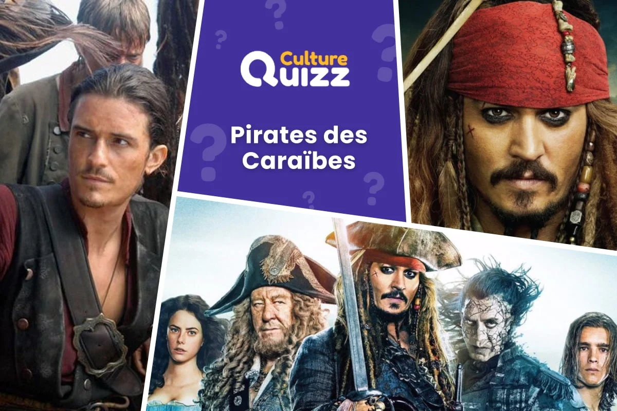 Quiz Films Pirates des Caraïbes - Quiz Cinéma - Films Pirates des Caraibes