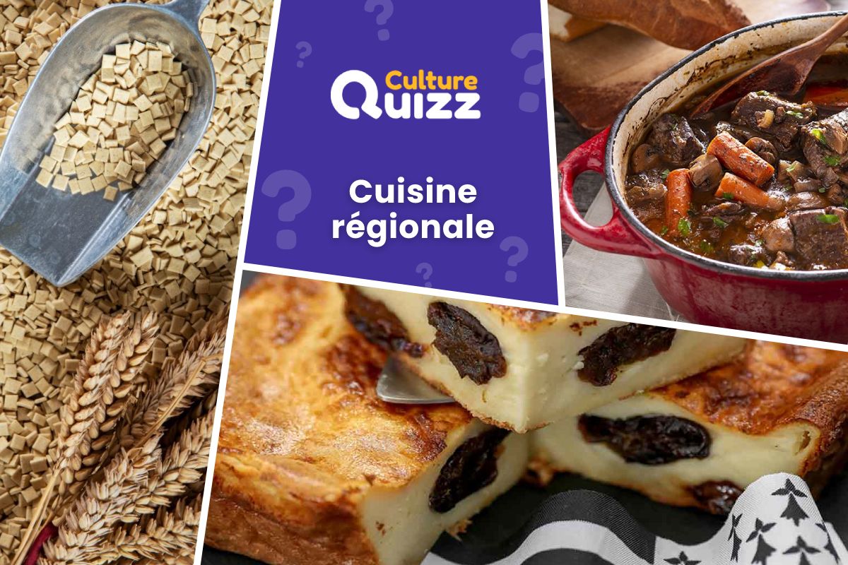 Quiz Plats Régionaux de France #1 - Quiz sur les plats et recettes régionales de France