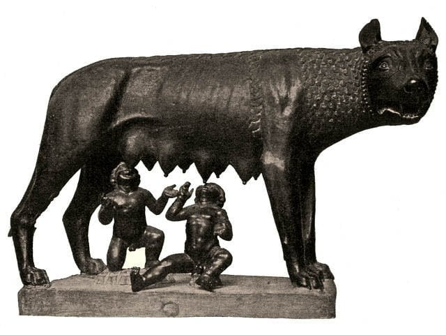 D’après la légende, qui sont les fondateurs de Rome, allaités par une louve ? 