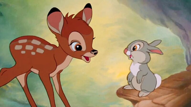 Comment s’appelle l’ami lapin de Bambi ?