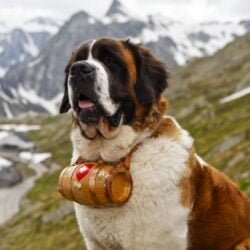Saint-Bernard - Quelle race de chien est particulièrement utilisée pour les sauvetages en montagne ?