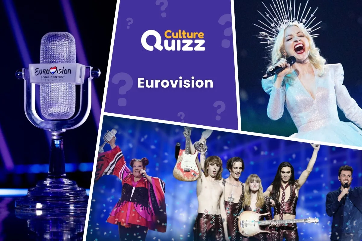 Quiz spécial Concours de l'Eurovision - Quiz sur le concours de l'Eurovision d'hier à 2022.
