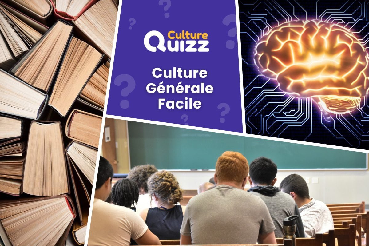 Quiz Culture Générale Facile #16 - Quiz de Culture Générale Niveau Facile - 20 Questions