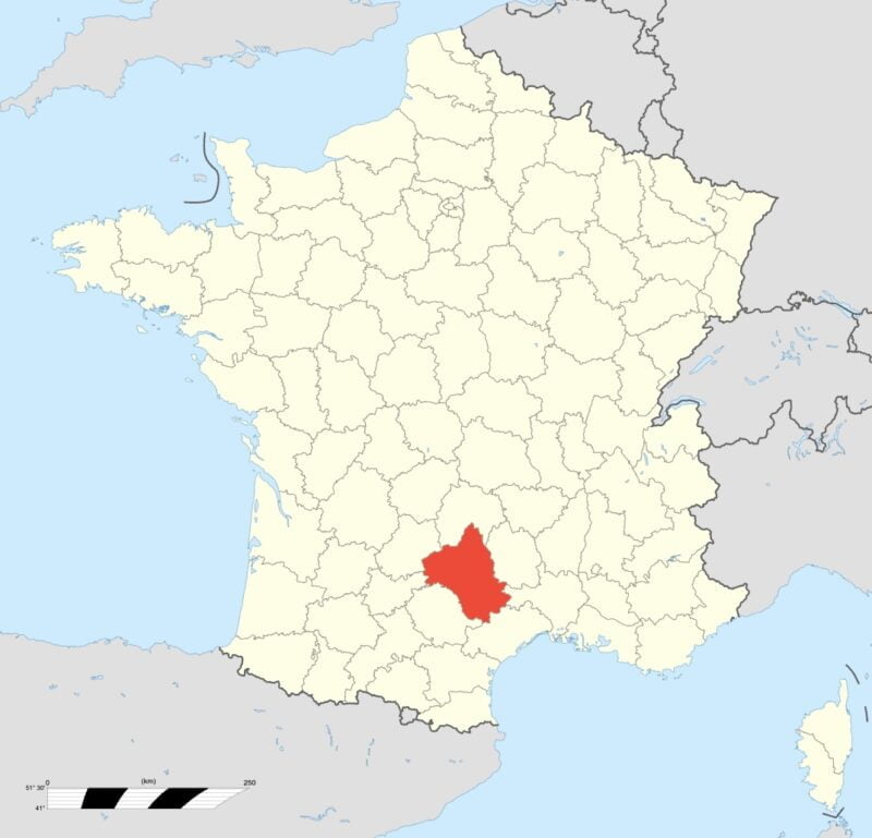 Quel est le numéro du département de l'Aveyron ?