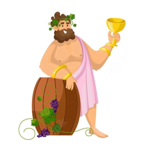 Quel est le nom du dieu grec représenté par cette illustration ? 