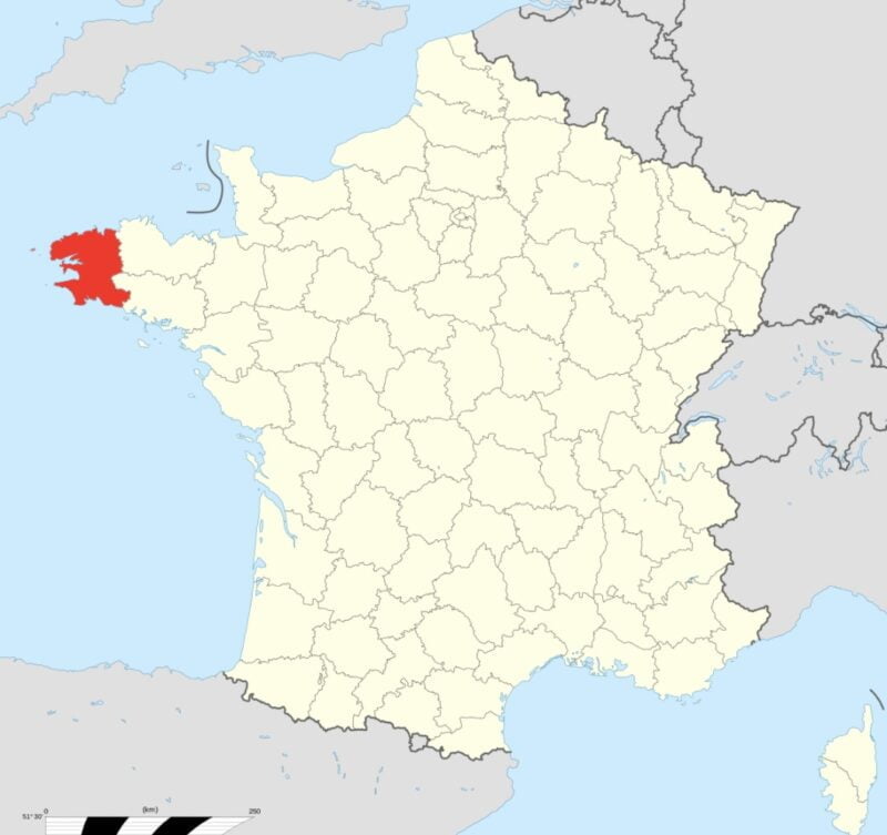 Quel est le numéro du département du Finistère ?