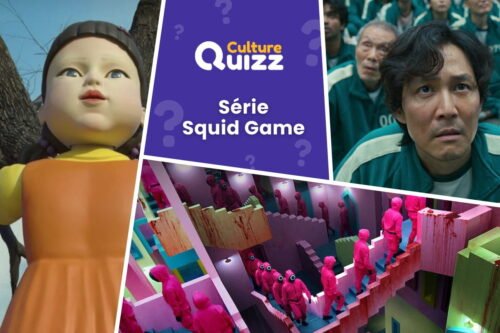 Quiz sur la série TV coréenne évènement squid Game de Netflix