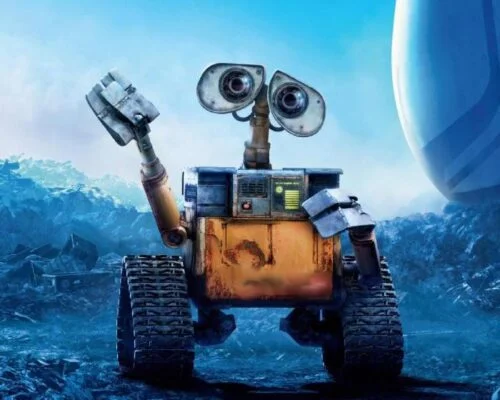 Comment se nomme le petit robot, héros du film d'animation des studios Disney-Pixar, sorti en 2008 ? robot-disney