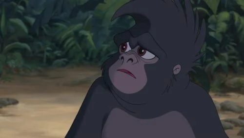 Quel est le nom de ce gorille dans le dessin animé Tarzan des studios Disney ? 
